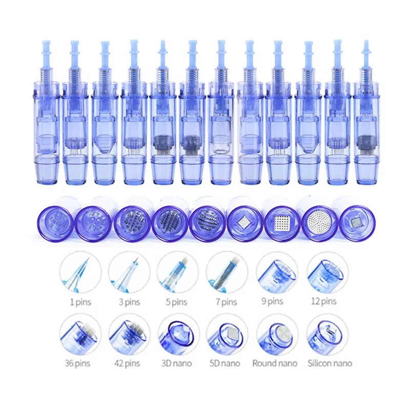 100/50/15 шт. картриджи A1 Pen Derma игла для ухода за кожей R 1/3/F5/7/9/12/24/36/42 Pin нанонаконечник