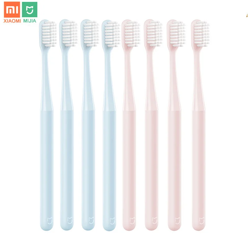 

Xiaomi Mijia Toothbrush Teeth Brush Imported Ultra-fine Soft Hair Care Teeth 2 Colors Oral Clean for Couple Mi Toothbrush CE