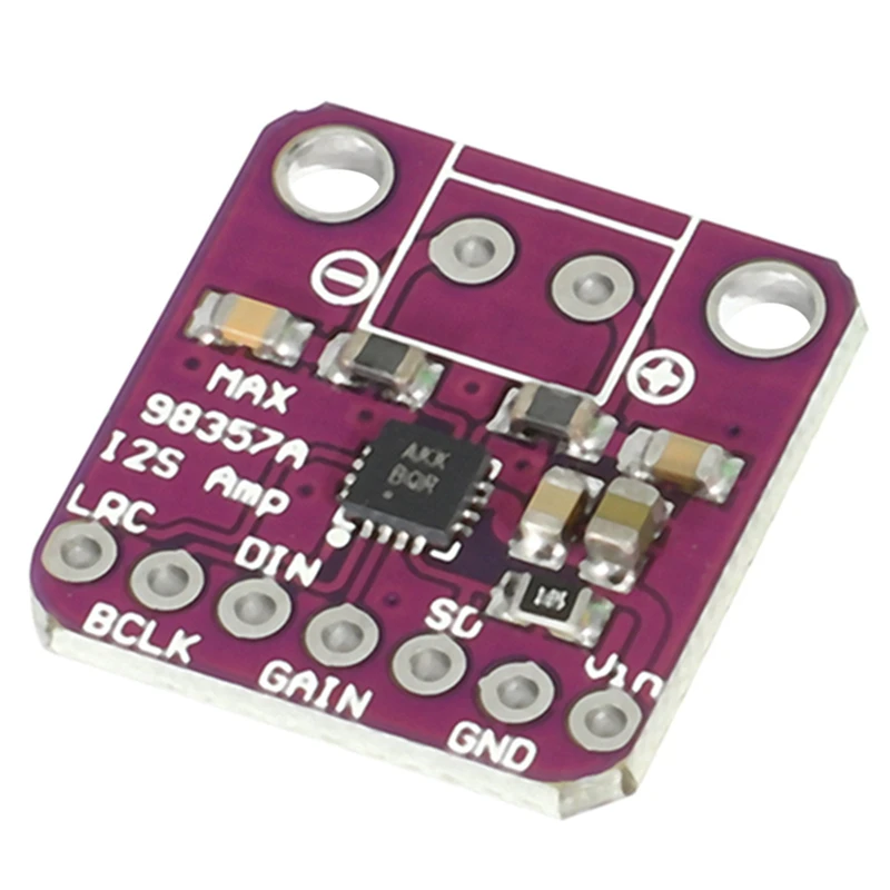 

3X Max98357 I2S 3W Class D Amplifier Breakout Interface Dac Decoder Module Filterless Audio Board For Raspberry Pi Esp32