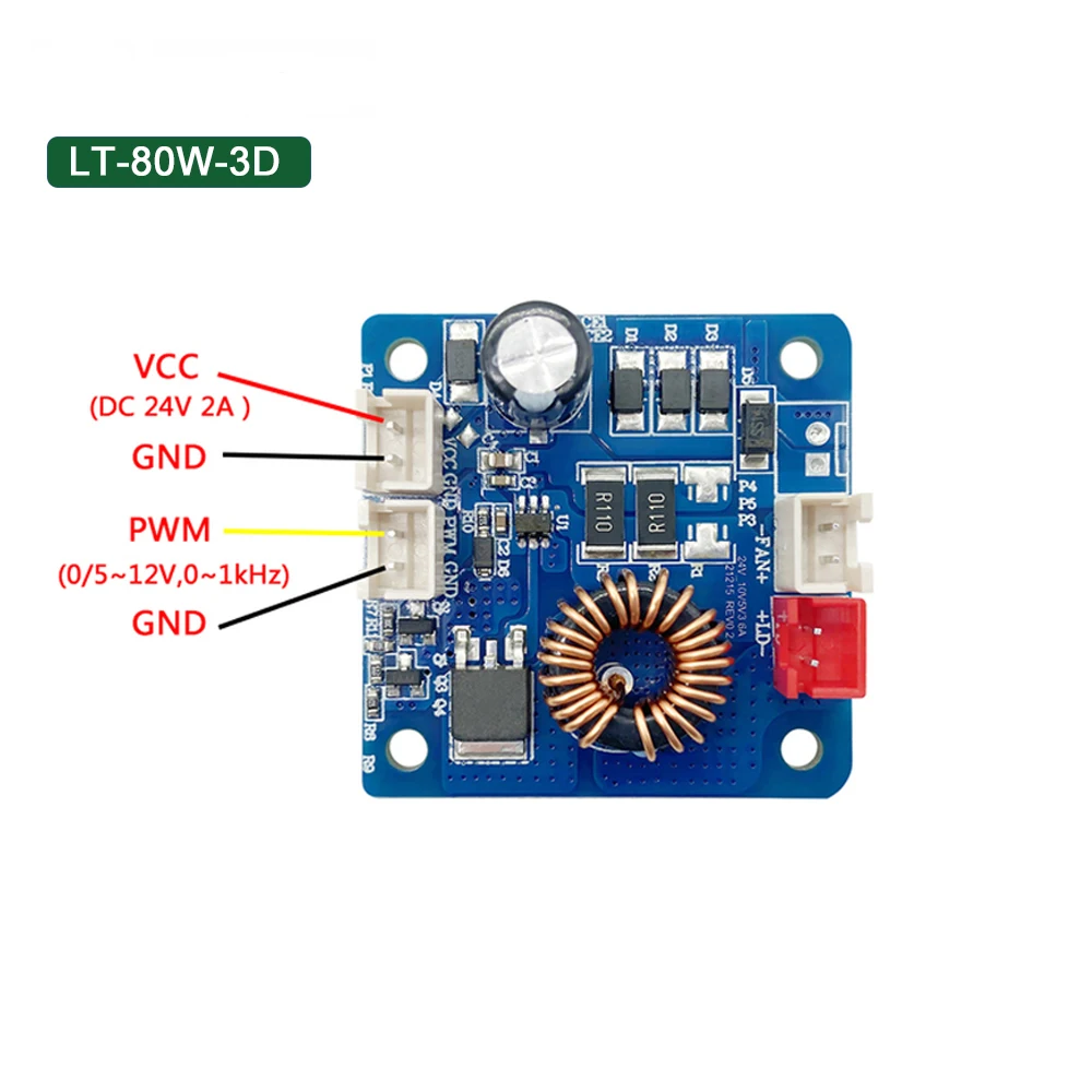 LASER TREE 20W 40W 80W Laser Driver for Engraving Cutting Head Module Engraver Wood Working Tools Accessories |
