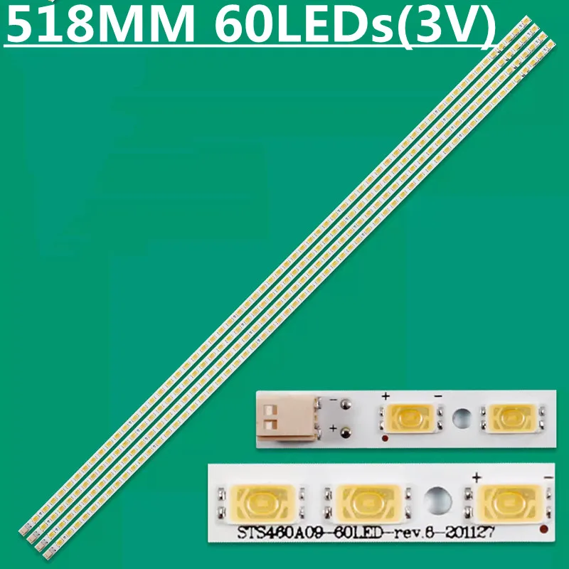 4 шт. светодиодная лента STS460A09_60LED LJ64-02420A LJ64-02421A для KDL-46EX700 KDL-46HX800 KLV-46EX600 KLV-46HX800 LTZ460HQ03