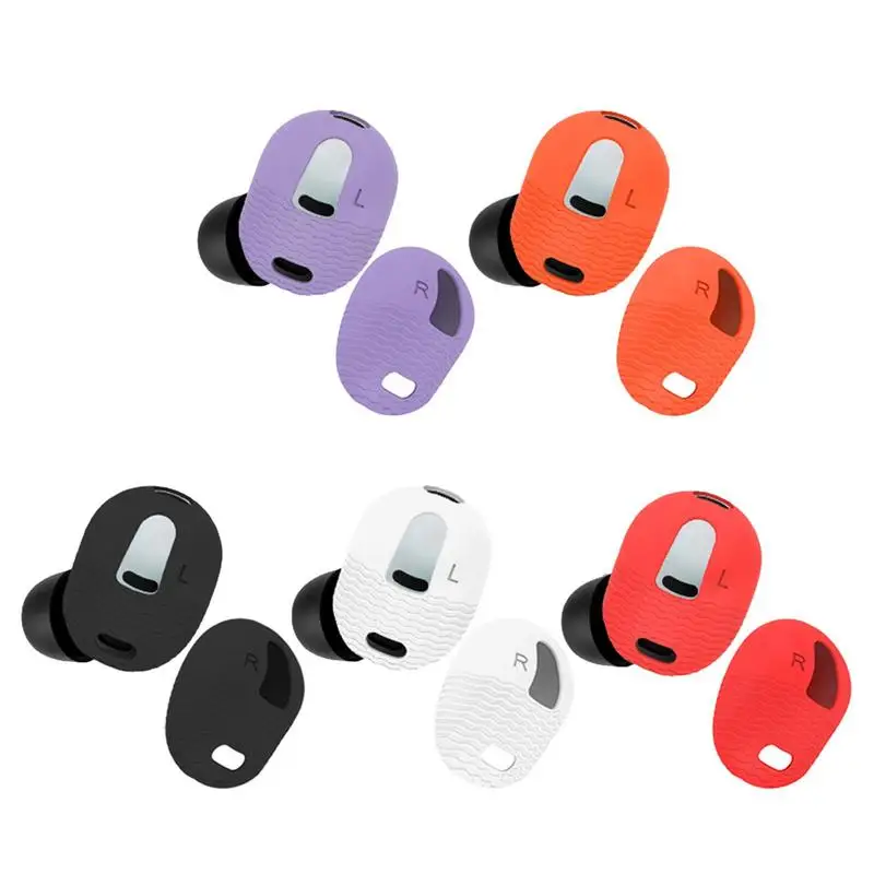 

Силиконовые наушники, наушники-вкладыши с защитой от протекания, Нескользящие, для беспроводных наушников, подарок на день рождения и Рождество