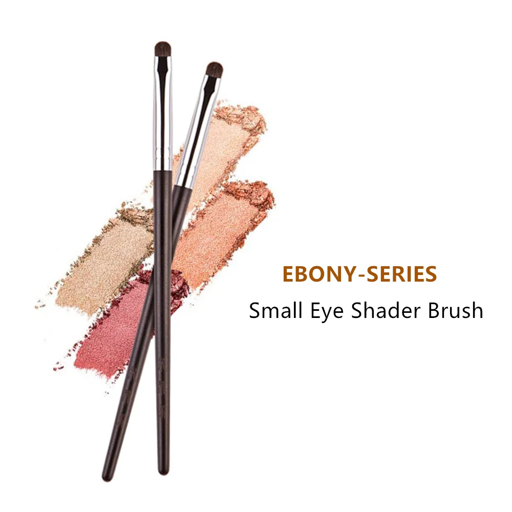 

Mydestiny Ebony Small Shader Eye Shadow Makeup Brush EB18 Detailed Eyeshadow Smokey Smudge Liner Beauty Cosmetics Tools