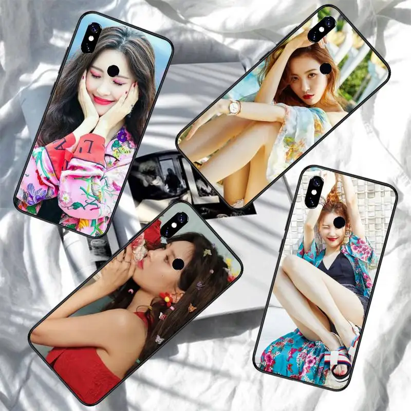 

Sunmi LEE Kpop singer Phone Case For Xiaomi Redmi note 7 8 9 11 i t s 10 A poco f3 x3 pro lite funda shell coque cover