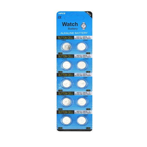 Кнопочные батарейки SMARTOOOLS LR44/AG13