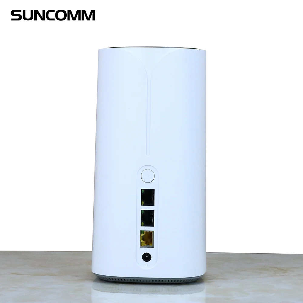 

SUNCOMM Multiple Frequency Ranges 1900Mbps Transmission Dual-mode full Netcom 4G 5G+WIFI 6 Wireless Router with Firewall