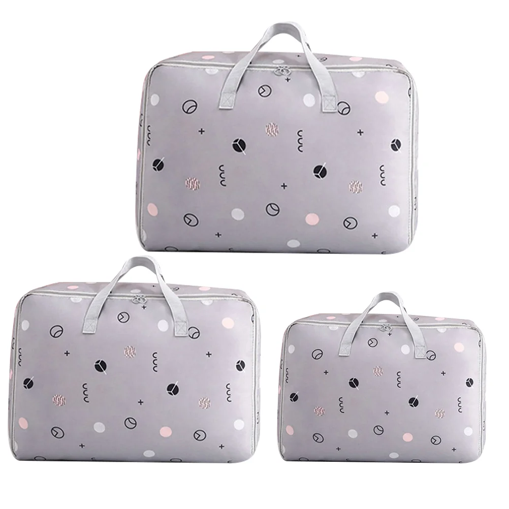 

3pcs Waterproof Quilt Clothes Bag Bedding Bag Anti-dust Quilt Storage Bag