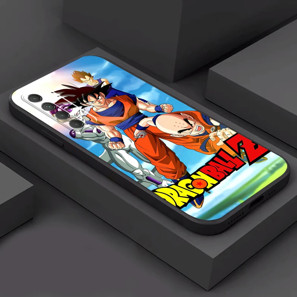 

Dragon Ball Phone Case For Huawei Huawei P30 P40 Lite P20 Pro P Smart 2021 2020 2019 Z Funda Coque Black Liquid Silicon Soft