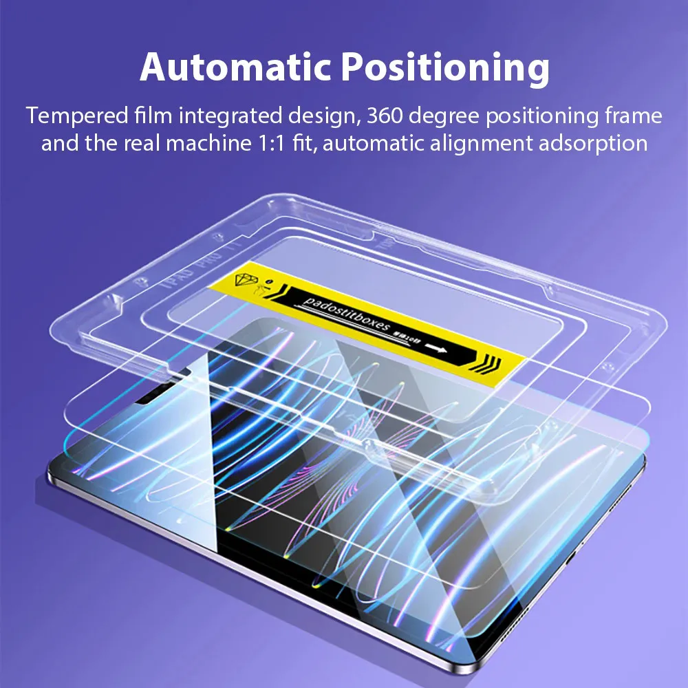 For Xiaomi Pad 7 Pro 11.2Inch 2024 6S 12.4 6 11 5 for Redmi 5G 12.1 SE 8.7 Screen Protector No Dust Tempered Glass