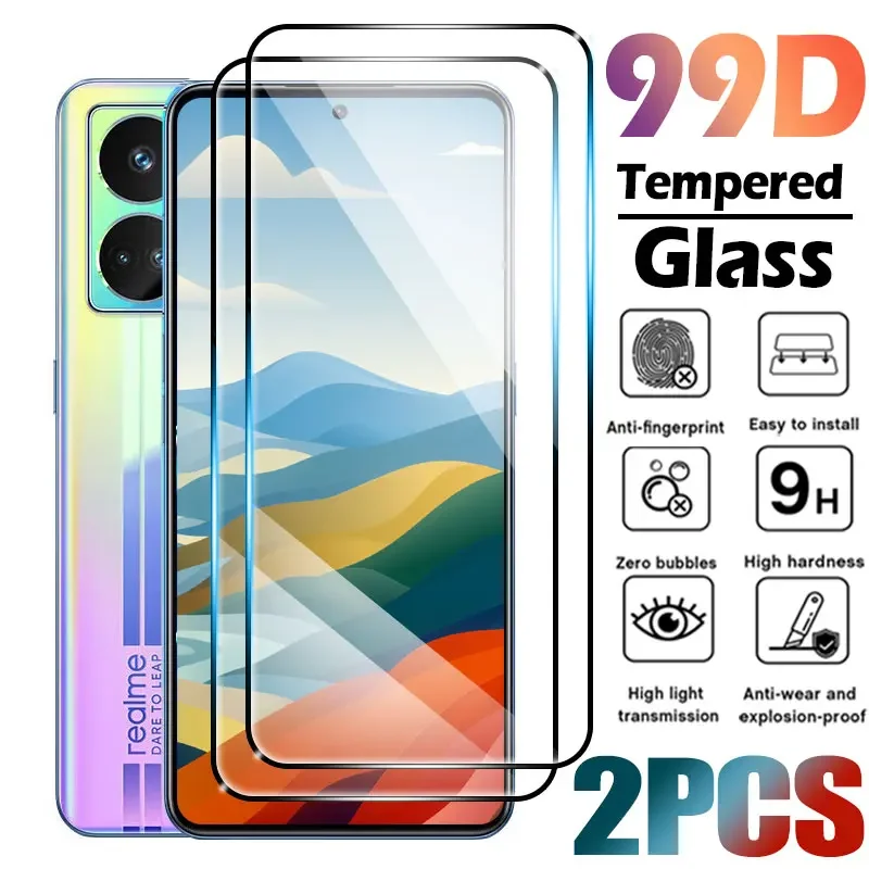 Фото 2 шт. закаленного стекла для Realme C2 C3 C20 C30S C11 C12 C15 C17 C21 C25Y Защитная пленка для экрана Realme C31 C33 C35 C67 C53 C55 №1