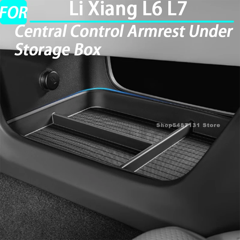Фото Автомобильный центральный подлокотник под ящик для хранения для Li Xiang L6 L7, аксессуары для интерьера 2024 2025 №1