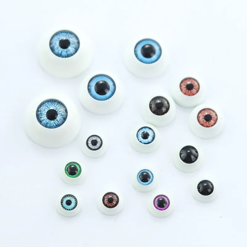 8 пар 10/12 мм акриловые шарнирные глаза для игрушек аксессуары кукол 3D игрушка