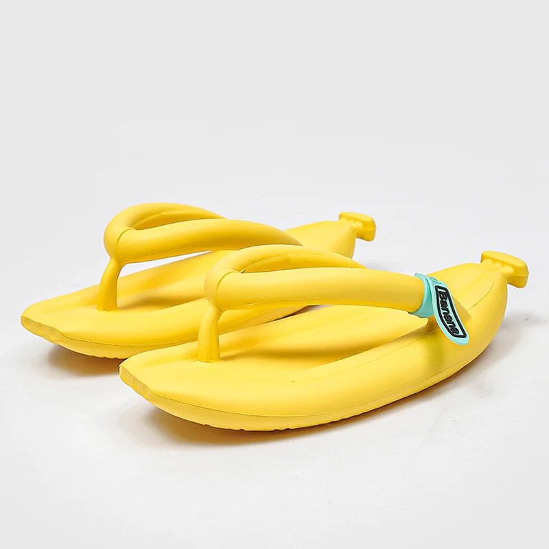 2023 Banana Women's Slippers Soft Anti-slip Family Slippers Lightweight Female Sandals Comfortable Platform Female Cartoon Shoes