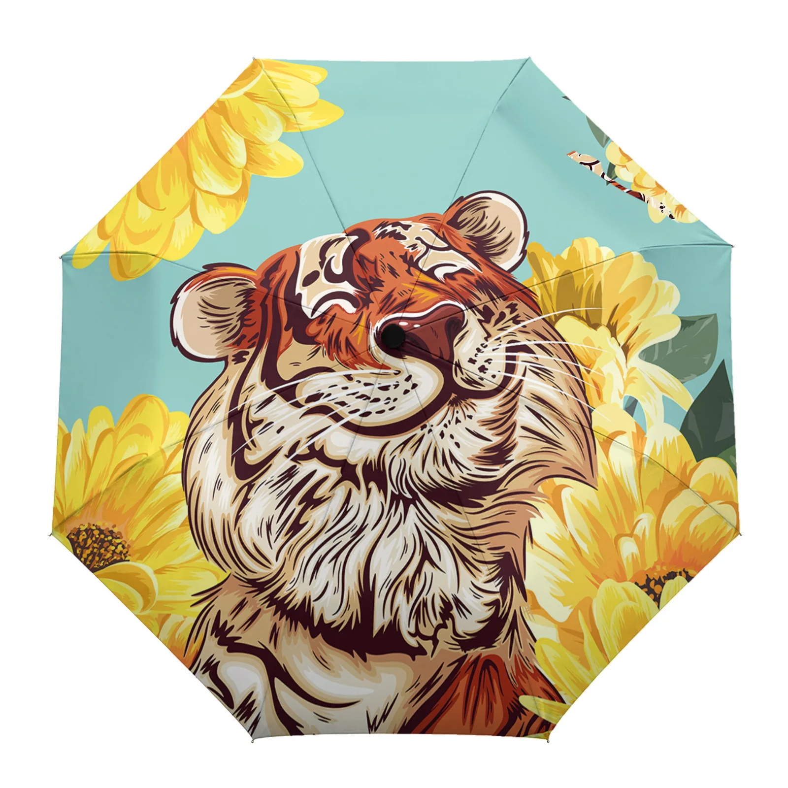 

Женский Автоматический Зонт от дождя, складной зонт, восьмижильный зонт, уличные зонтики