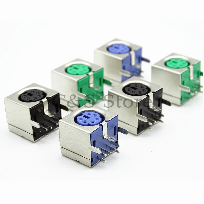 10 шт. разъёмы для клавиатуры 6 контактов | Строительство и ремонт
