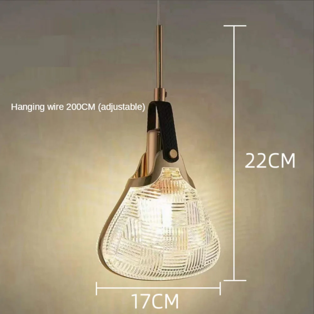 

Современные подвесные Искусственные стеклянные минималистичные подвесные лампы, кухонная столовая, гостиная, домашний декор