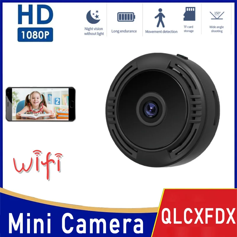 

F8 Wi-Fi мини-видеокамера 1080P Беспроводная IP-камера ночного видения с датчиком движения