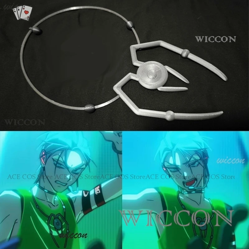 ALIEN STAGE круглая 7 Blink Gone Till ожерелье в одном стиле для косплея колье металлический