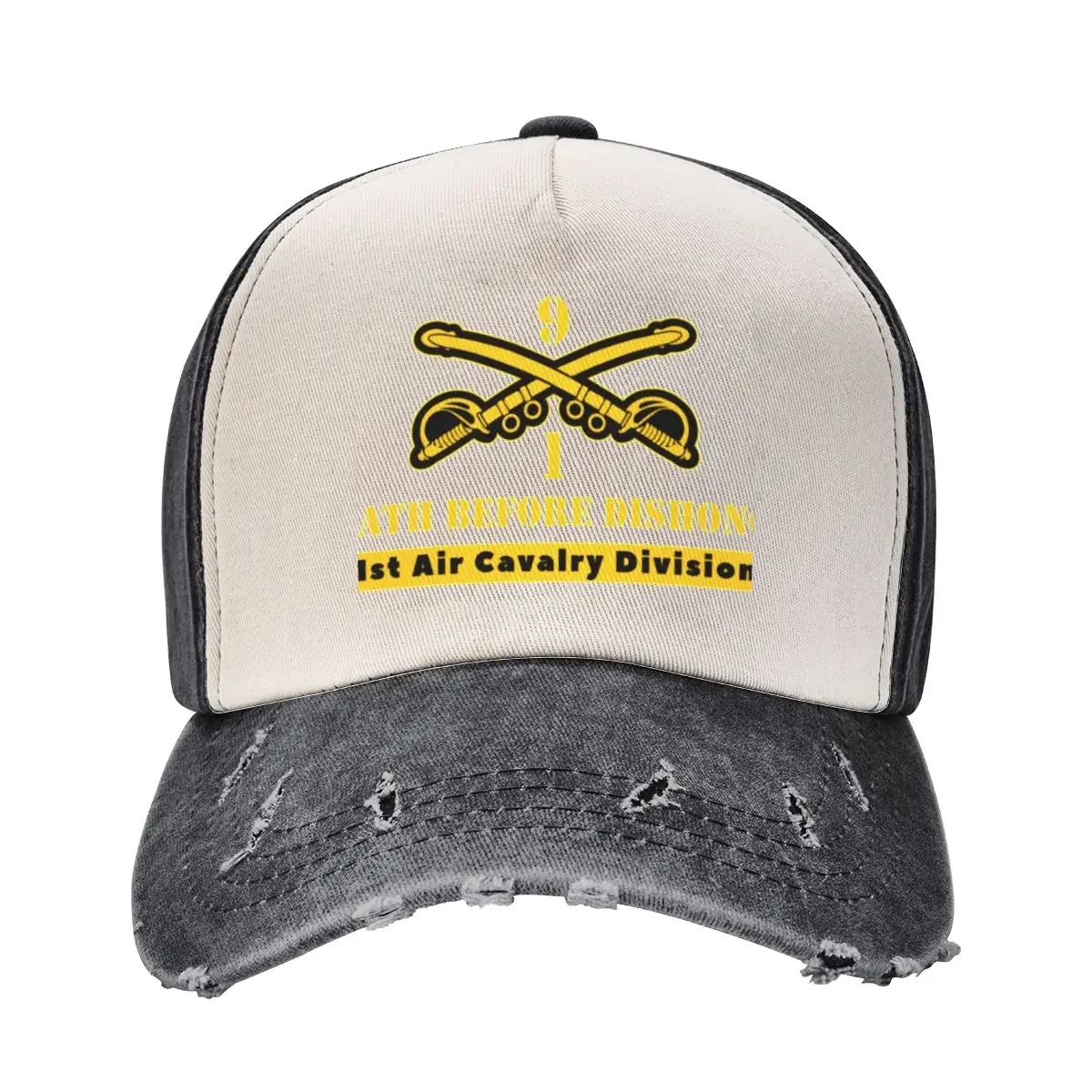 DEATH BEFORE DISHONOR / 1st Cavalry DivisionCap Бейсбольная кепка для вечеринки Кепка гольфа