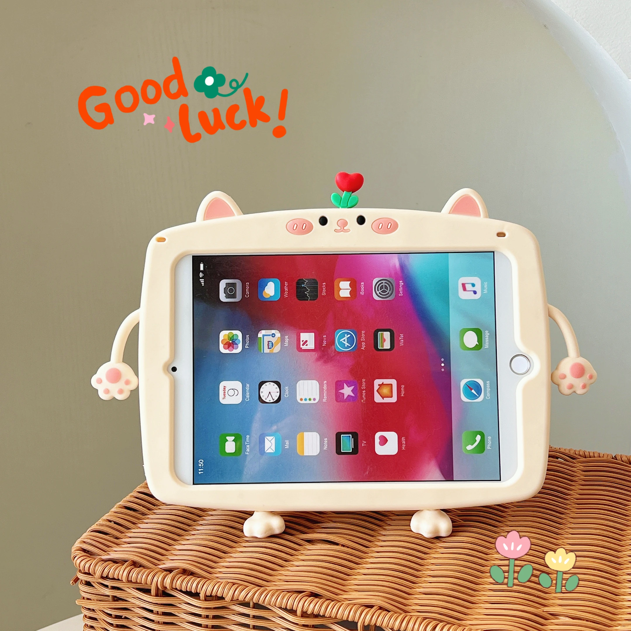 Силиконовый чехол-подставка для Xiaomi Pad 5/6 5/6Pro 11 дюймов