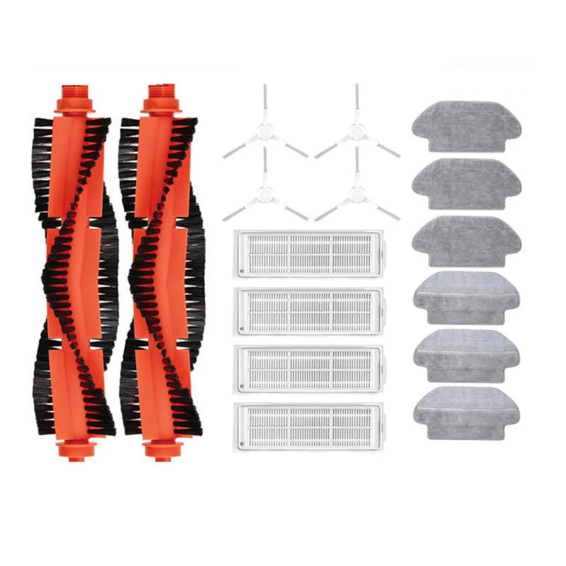 

Насадка для робота-пылесоса Xiaomi Mijia 2S 3C Mi, насадка на швабру, фильтр с основной боковой щеткой XMSTJQR2S STYJ02YM, аксессуары