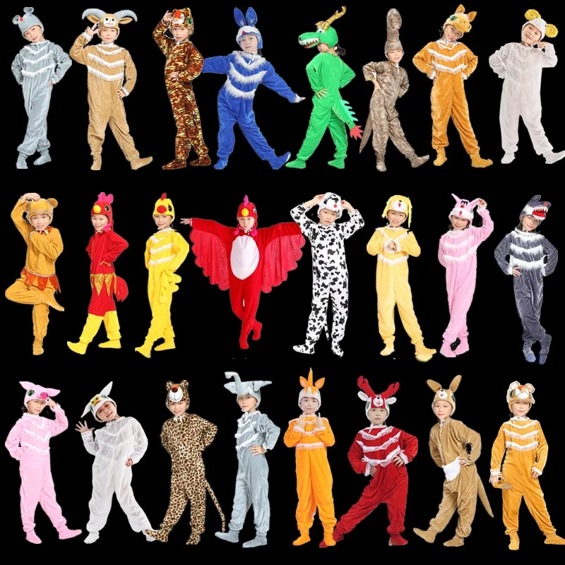 

Forest Animals Tiger Snake Dragon Rabbit Cartoon Hats Fancy Dress School Show Children Adults Gifts Cosplay Halloween Costume