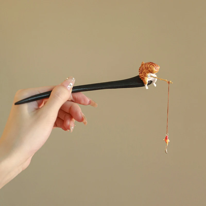 1 шт. женские аксессуары Cheongsam в китайском стиле винтажная деревянная палочка для