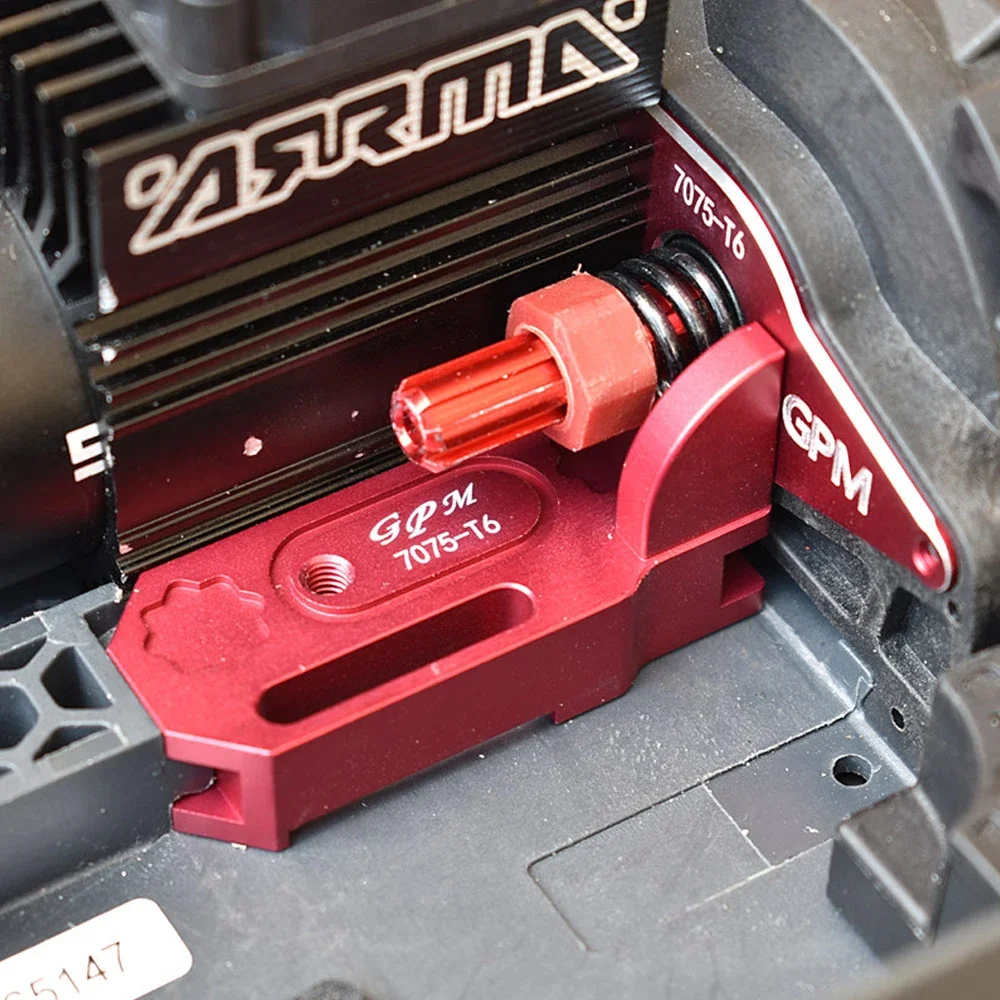 Металлическое крепление двигателя GPM + блок позвоночника AR 320411 ARA 311032 Для ARRMA 1/8 Typhon