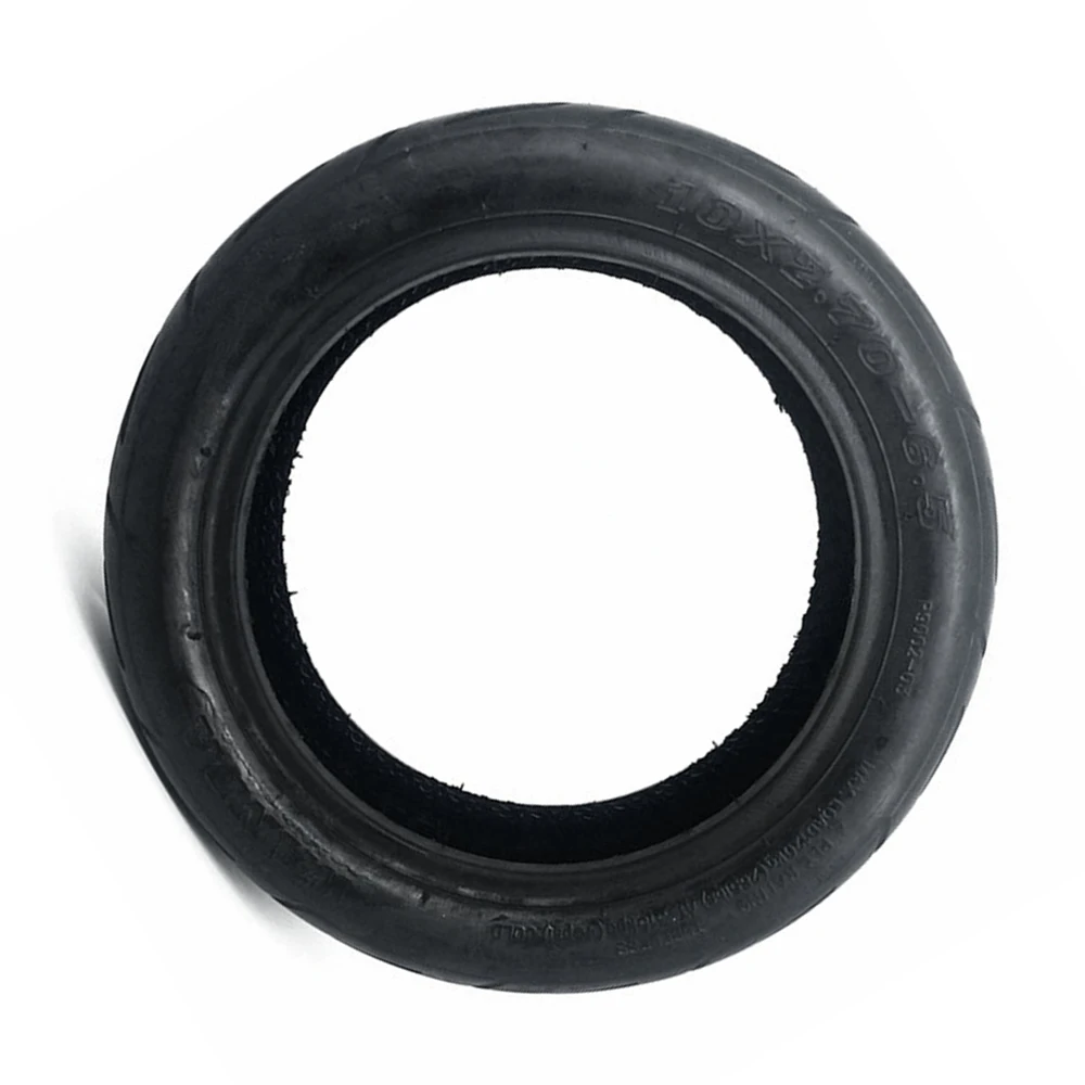 Rubber Tire 10X2.70-6.5 Black Parts Replacement Spare Supply Thick Wheel 10 Inch 1pc Electric scooters Hoverboard