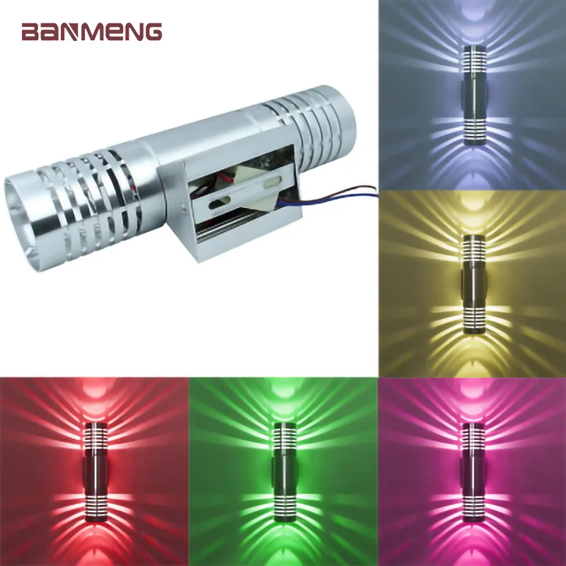 

Современная светодиодная настенная лампа в скандинавском стиле, алюминиевый цилиндр, вертикальное и нижнее освещение, комнатное бра для спальни, гостиной, прикроватное бра для коридора