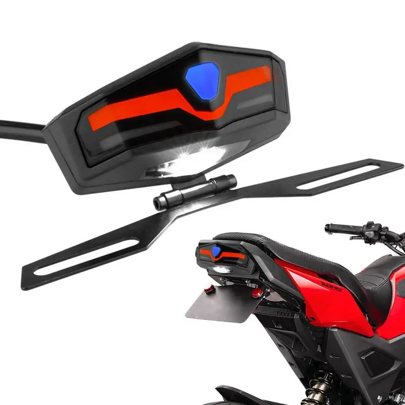 

Motorcycle Brake Light LED Rear Tail Lights Waterproof Mountain Bike Taillight Universal Brake Stop Light For Motorbike Bike