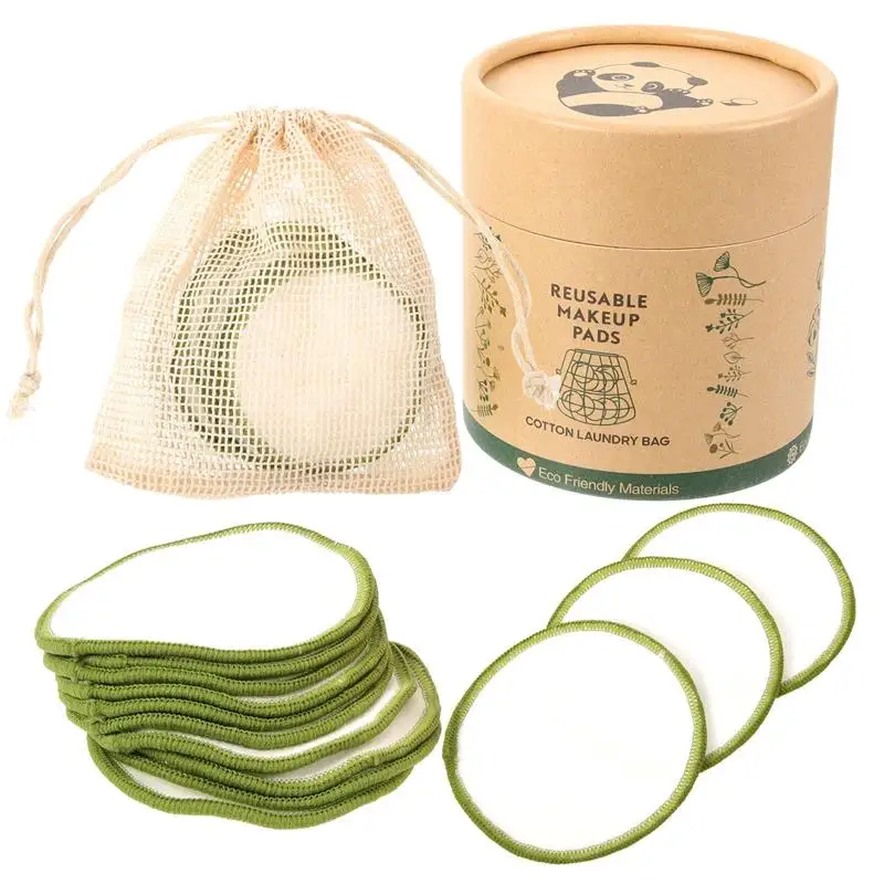 

1 Set Washable Facial Pads Women Makeup Pads Skin-friendly Makeup Remover Pads Supplies