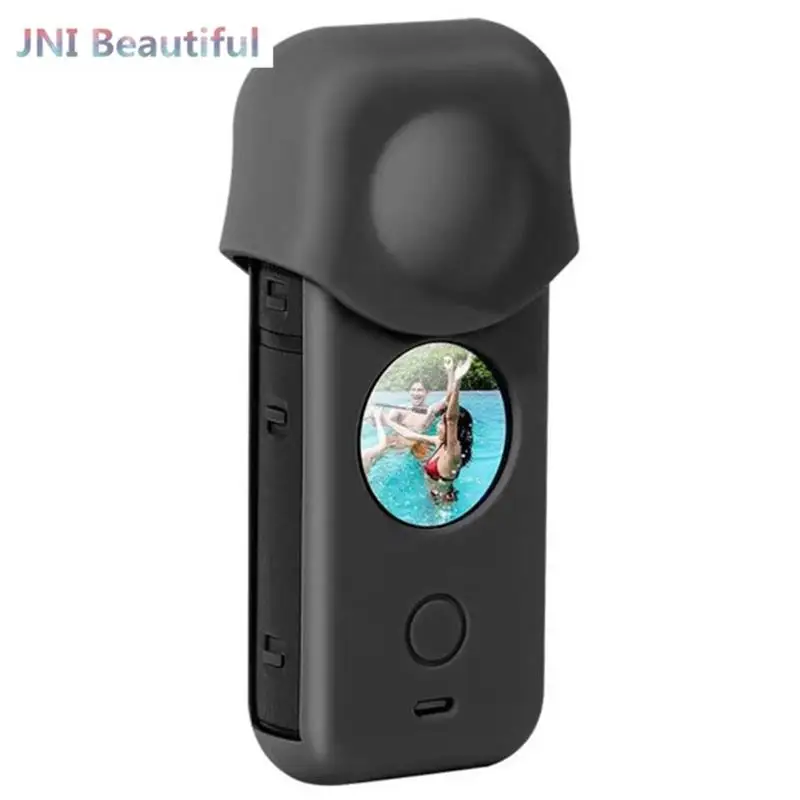 

Vamson for Insta 360 Onex2 Accessories Silicone Case Protective Cover Shell Dustproof Lens Sleeve for Insta360 One X2 VP604