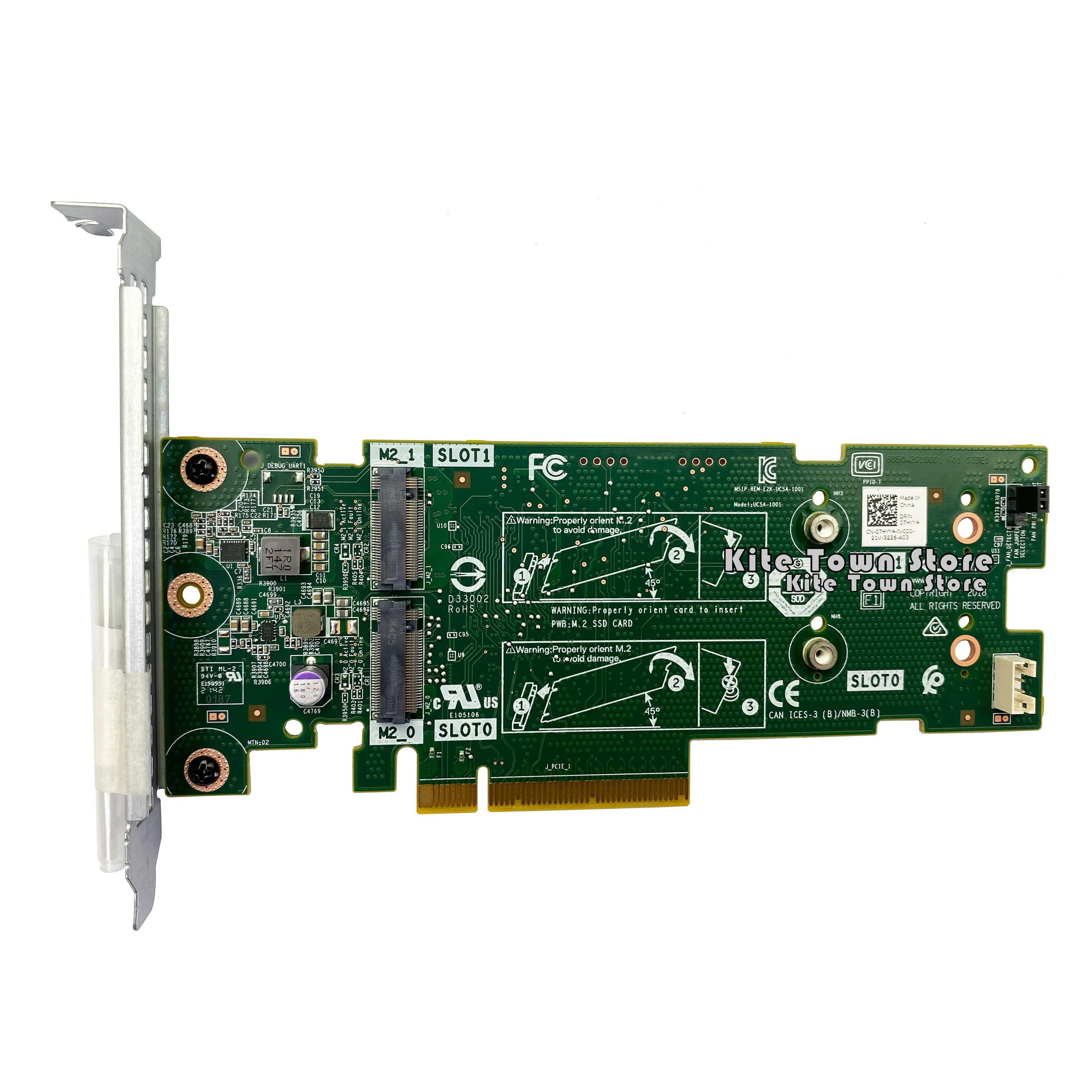 PCIE to M.2 BOSS Card for Dell PowerEdge G14 G15 Server Boot Optimized Storage with Long Bracket