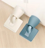 mute non punch silicone door stopper touch toilet wall absorption door plug anti bump holder gear gate resistance door stop