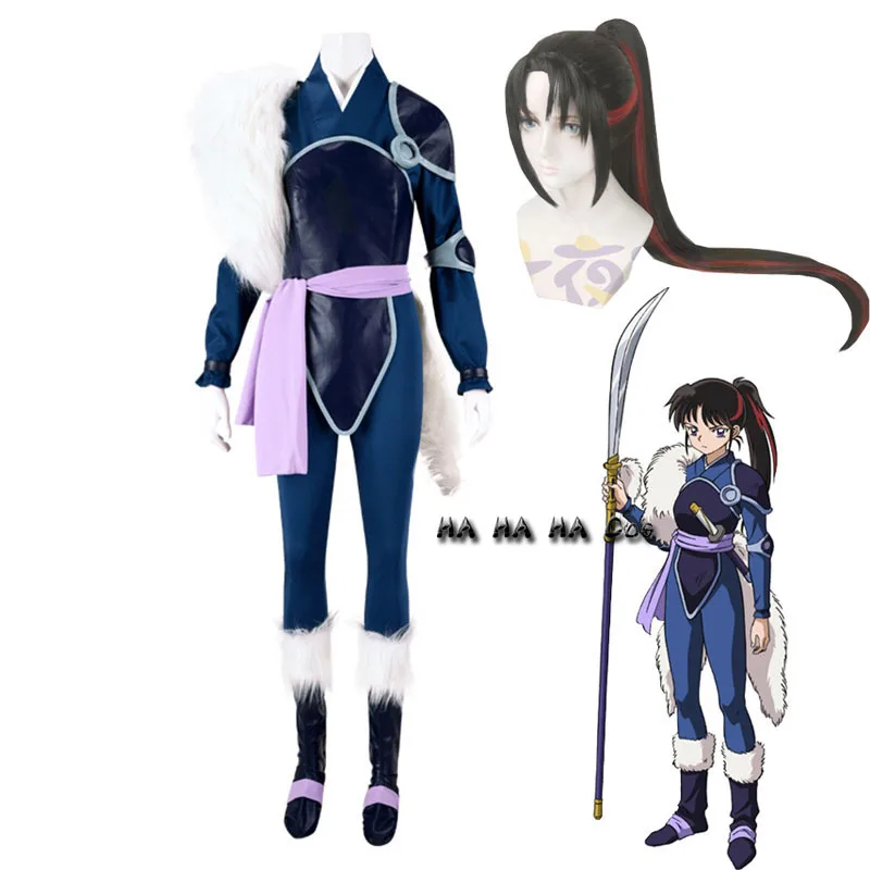 

Аниме Косплей Костюм игураси яшахиме: Принцесса наполовину-демон Setsuna, женский и мужской костюм для карнавала на Хэллоуин