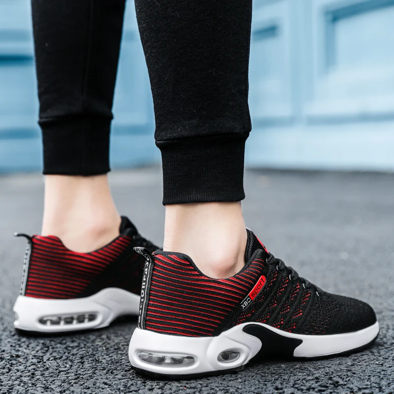 Men Sneakers Mesh Outdoor Air Cushion Trend Fashion Breathable Sports Shoes Mens Training Running Shoes