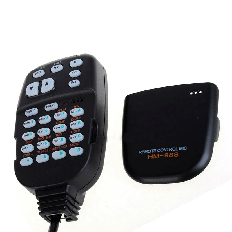 ICOM HM-98S 8-Pin DTMF Hand Speaker PTT Mic Microphone for IC-2100H IC-2200H IC-2710H IC-2800H Car Mobile Radio Drop Shipping