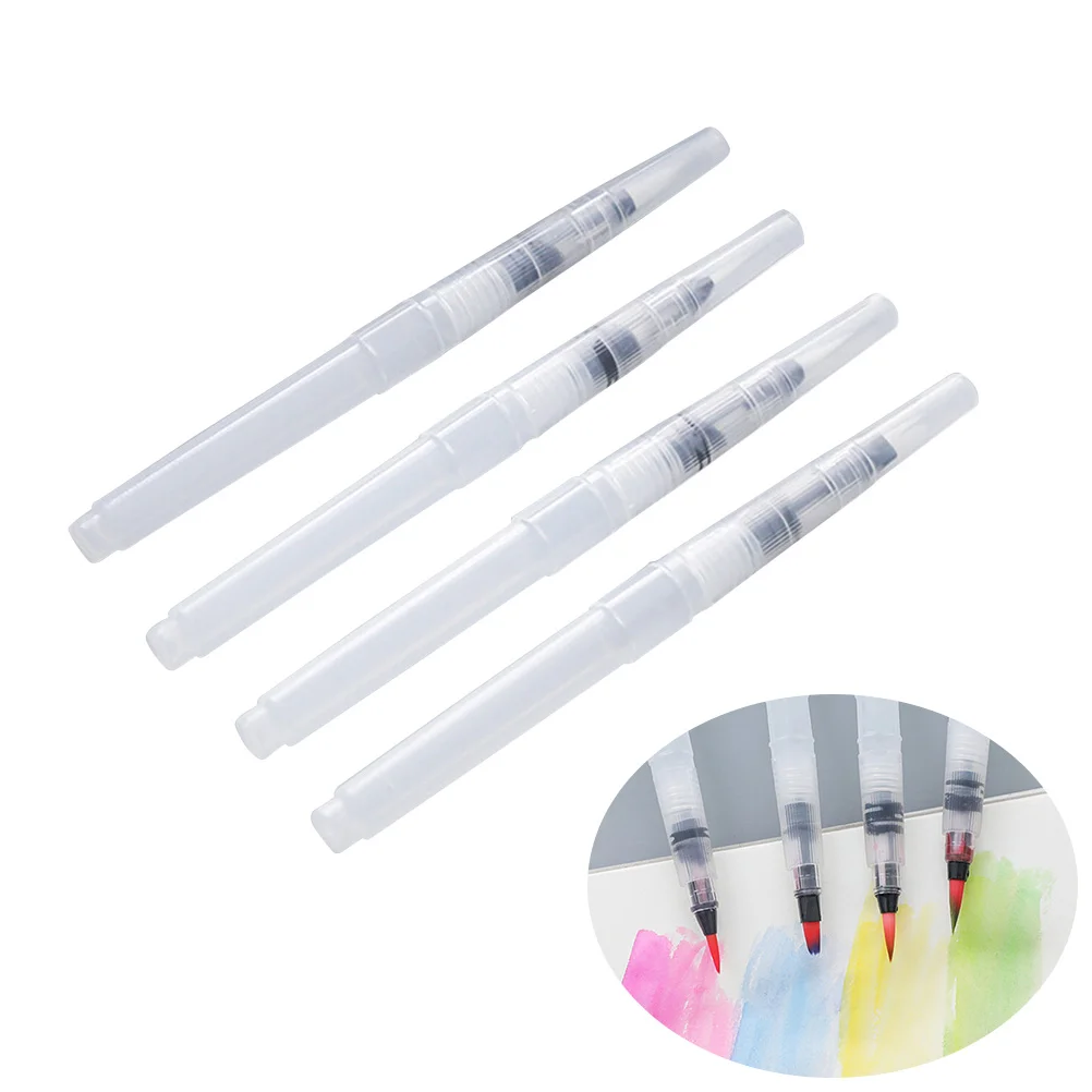 

3/4pcs Color Brush Pens Brush Pen Coloring Brush Pen Pilot Ink Pen Soluble Colored Pencils