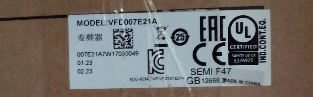 

Новый оригинальный VFD007E21A