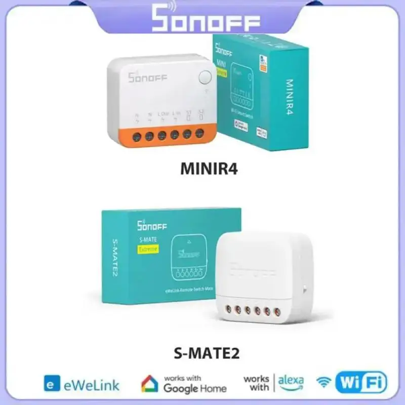 Умный переключатель SONOFF Extreme Switch Mate S-MATE2/MINIR4 EWeLink-пульт дистанционного управления