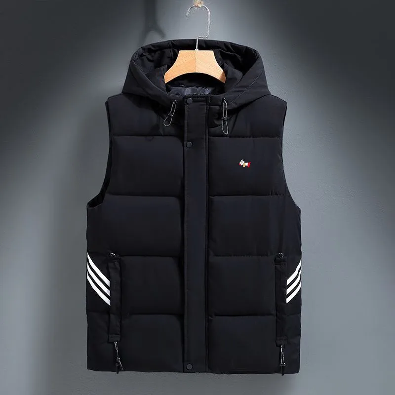 Новинка 2024 мужская одежда для гольфа корейская модный жилет высокого качества