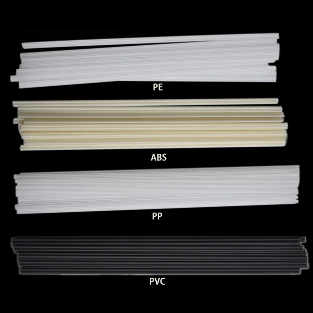 

50pcs/set Plastic Welding Rods Non-toxic Odorless PVC ABS PP PE Welding Rods Electrodes For Plastic Welder Tools Bumper Repair