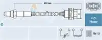

FAE 77648 OXYGEN SENSOR for OPEL ASTRA J 1.4 CORSA D E INSIGNIA A MERIVA B MOKKA ZAFIRA C AVEO CRUZE (Name.)
