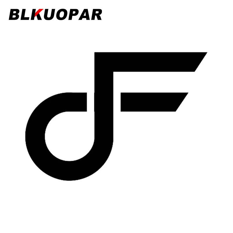 

Наклейки на автомобиль BLKUOPAR Letter DF, наклейки на окклюзию с рисунком царапин, индивидуальная наклейка на бампер, окна, ноутбук, багажник, мотоцикл, автомобиль, Стайлинг