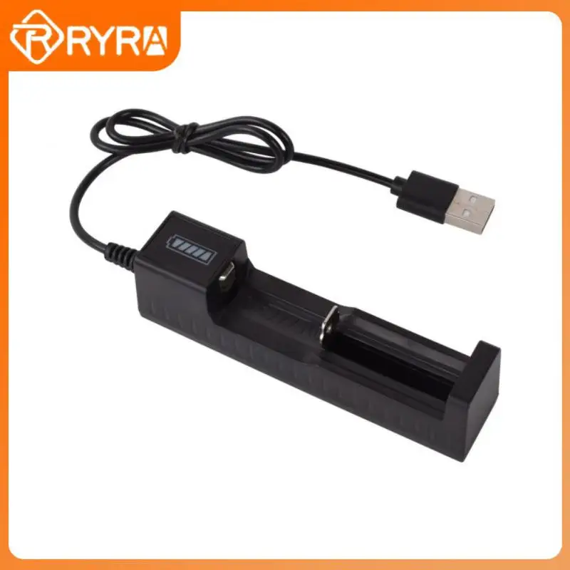

Universal 1 Slot Lithium Battery Charger Quick Charging Led Smart Battery Charger Dc5v/1a Multifunctional Protection Portable