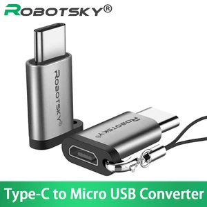 Адаптер USB Type-C папа-мама Micro USB
