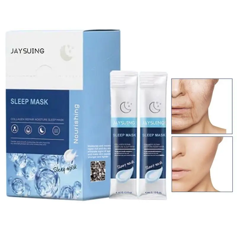 

20 Pack Natural Collagen Masque Firming Masque Lifting Moisturizing Masque With Collagen Peptides For Wrinkles & Dark Spots