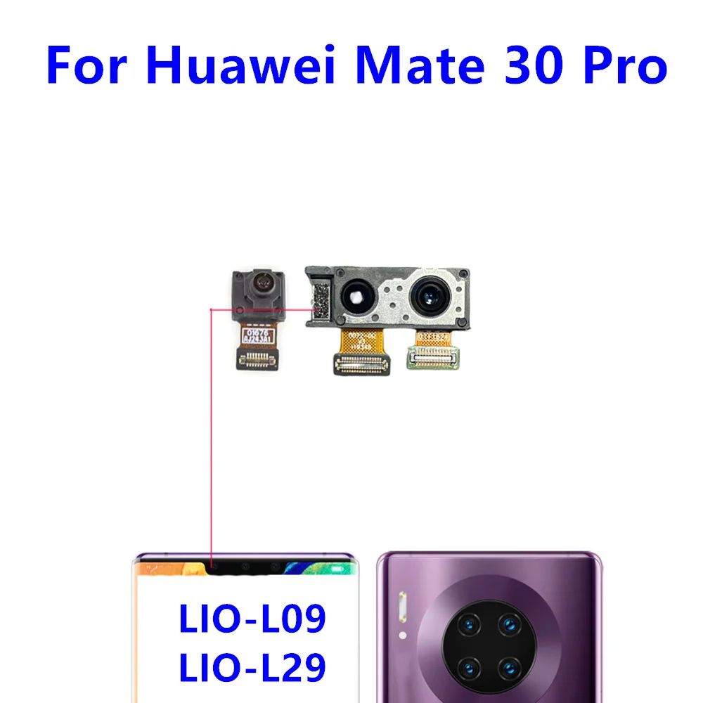 Одна Передняя и задняя камера для Huawei Mate 30 Pro Модуль задней камеры задний вид