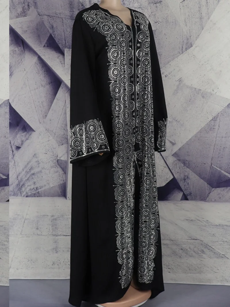 Abayas For Women Dubai Luxury 2023 Chiffon Boubou Muslim Fashion Dress Caftan Marocain Wedding Party Occasions Djellaba Femme